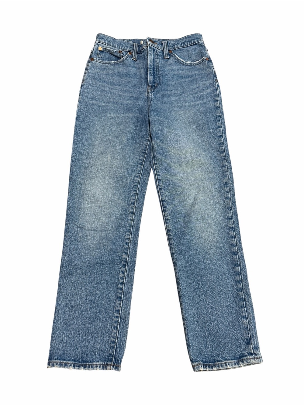 Madewell Women's High Rise Classic Straight Leg Jeans‎ | Nearwood Wash | Size 26